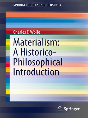 cover image of Materialism